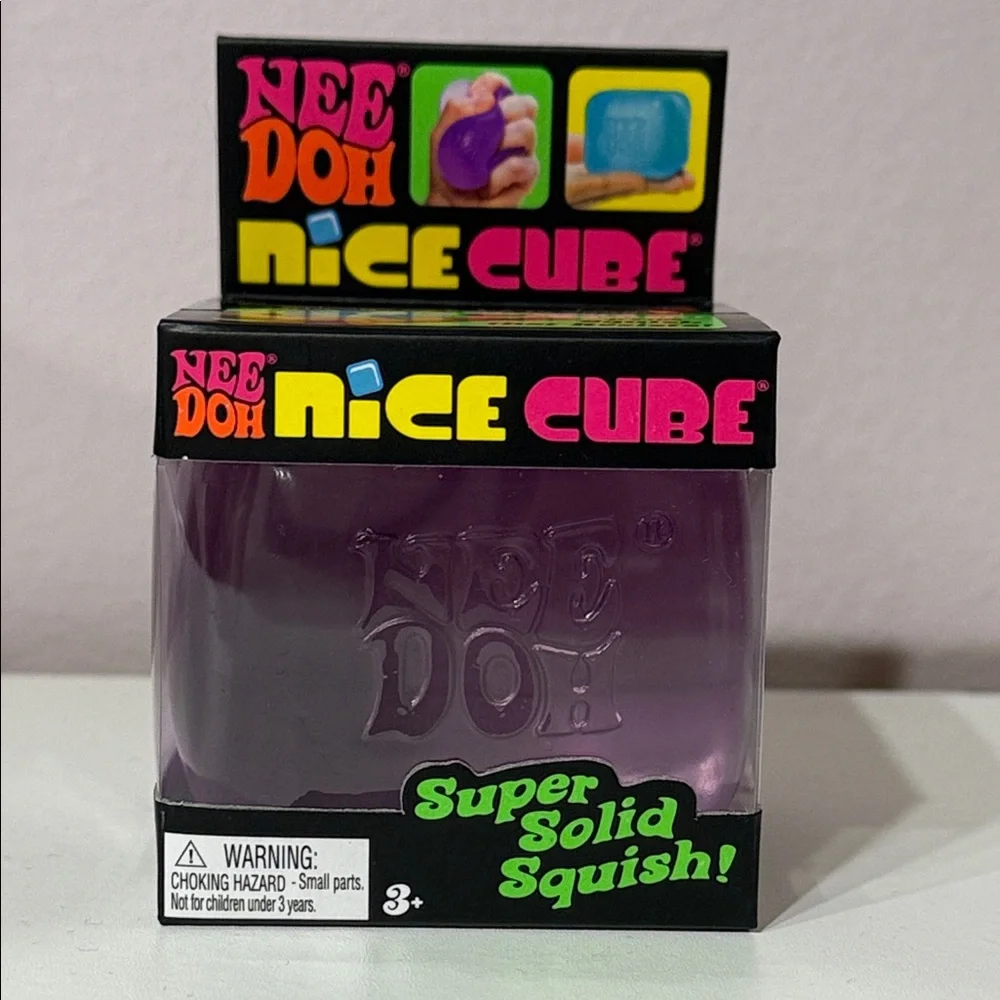 NEW Purple NeeDoh Nice Cube - Picture 1 of 5
